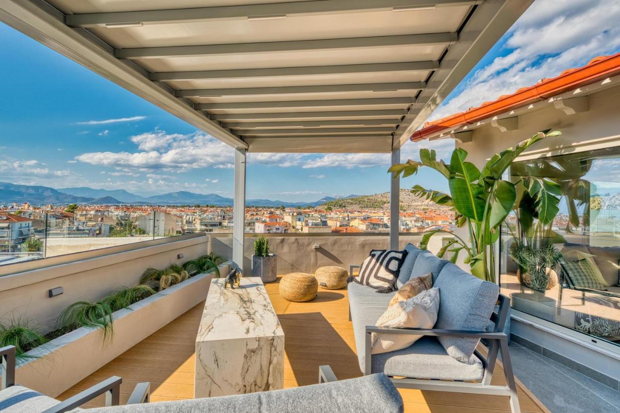 Chameleon Premium Loft Apartment Nafplio Bagian luar foto