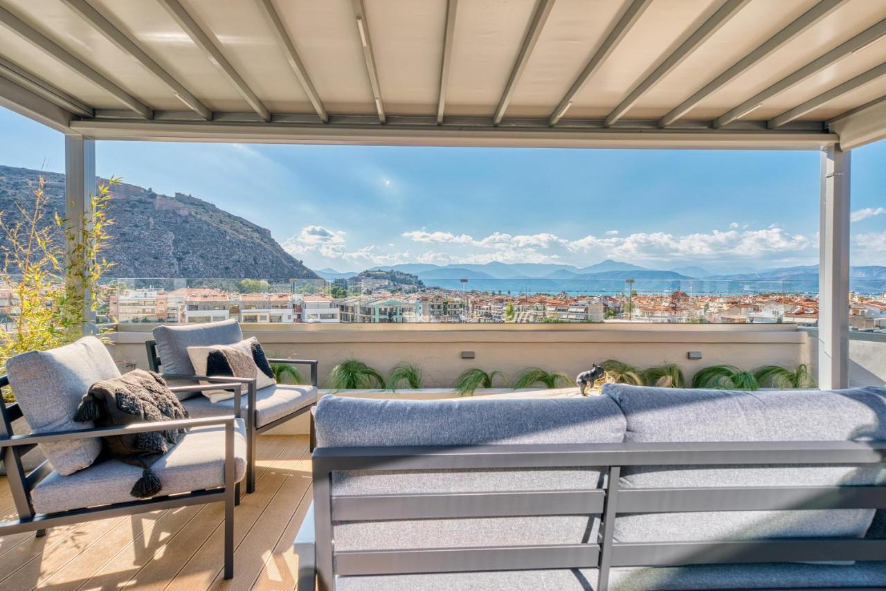 Chameleon Premium Loft Apartment Nafplio Bagian luar foto