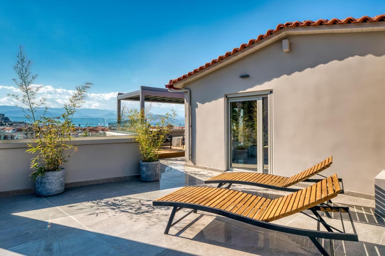 Chameleon Premium Loft Apartment Nafplio Bagian luar foto