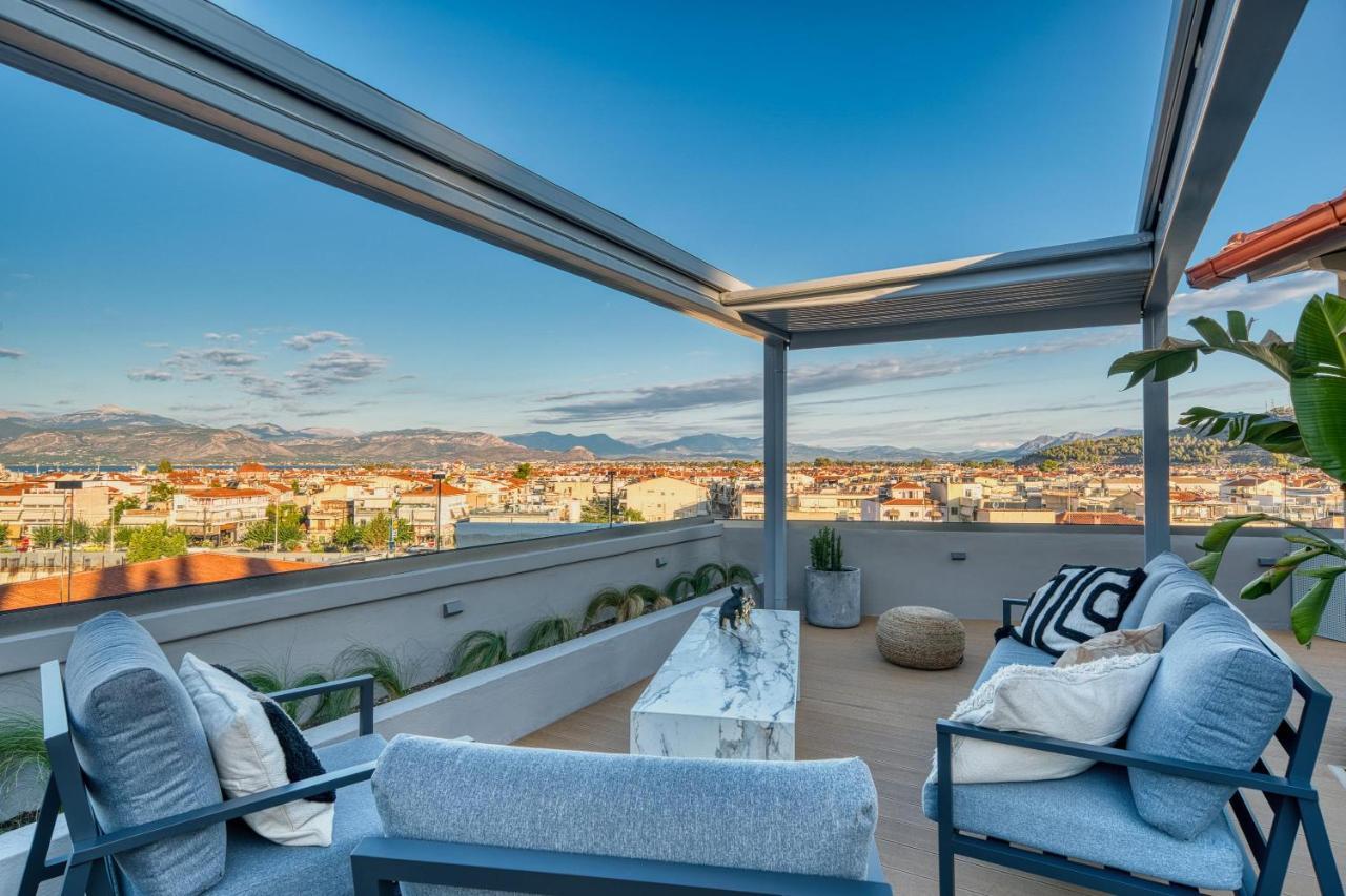 Chameleon Premium Loft Apartment Nafplio Bagian luar foto