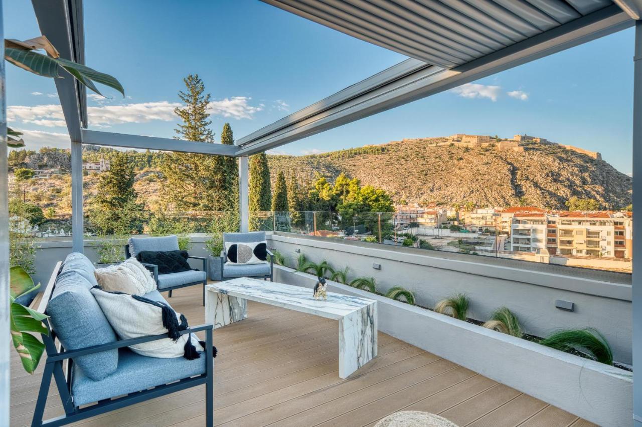 Chameleon Premium Loft Apartment Nafplio Bagian luar foto